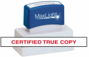Certified True Copy XL 55